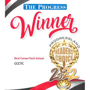 CCCTC receives Progressland’s Readers Choice Award Seventh Year in a Row