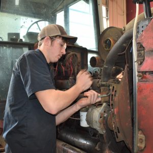 Dylan Henry, CCCTC Diesel Student, Replaces Engine