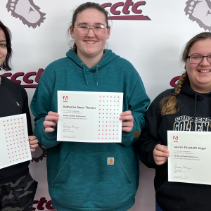 Digital Media Arts Students at CCCTC Become Adobe Certified Professionals