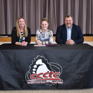 CCCTC Senior, Alexis Pollick, Signs Letter of Intent at Career & Technical Letter of Intent Signing Day