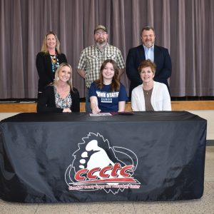 CCCTC Senior, Hayley Weyandt, Signs Letter of Intent at Career & Technical Letter of Intent Signing Day
