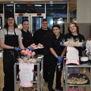 CCCTC Culinary Arts & Food Management Students Hold Valentine Bake Sale