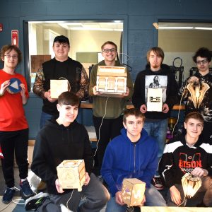 CCCTC Drafting & Design Students Create Lightboxes