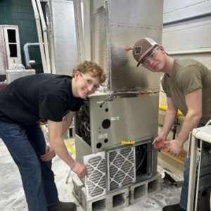 CCCTC’s HVACR Students Pass Along Maintenance Tips