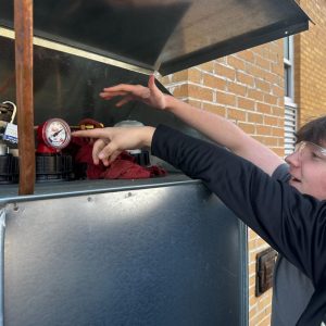 CCCTC HVACR Students Using Learned Skills in Program